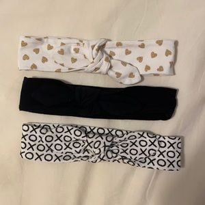Bow headband 3 pack set